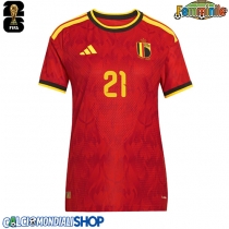 Maglie da calcio Belgio Timothy Castagne #21 Prima Maglia Femminile Mondiali 2026  Manica Corta